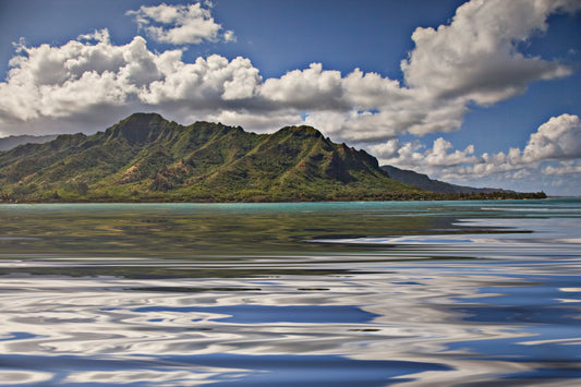 LE  Beautiful reflections on the Kahuku Side of Oahu _reflections_000000